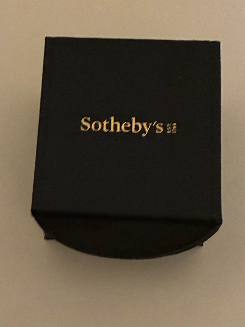 Sotheby’s Ring Box